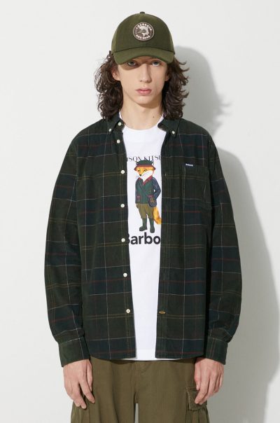 Barbour  cămașă pentru bărbați din catifea reiată Blair Tailored Shirt