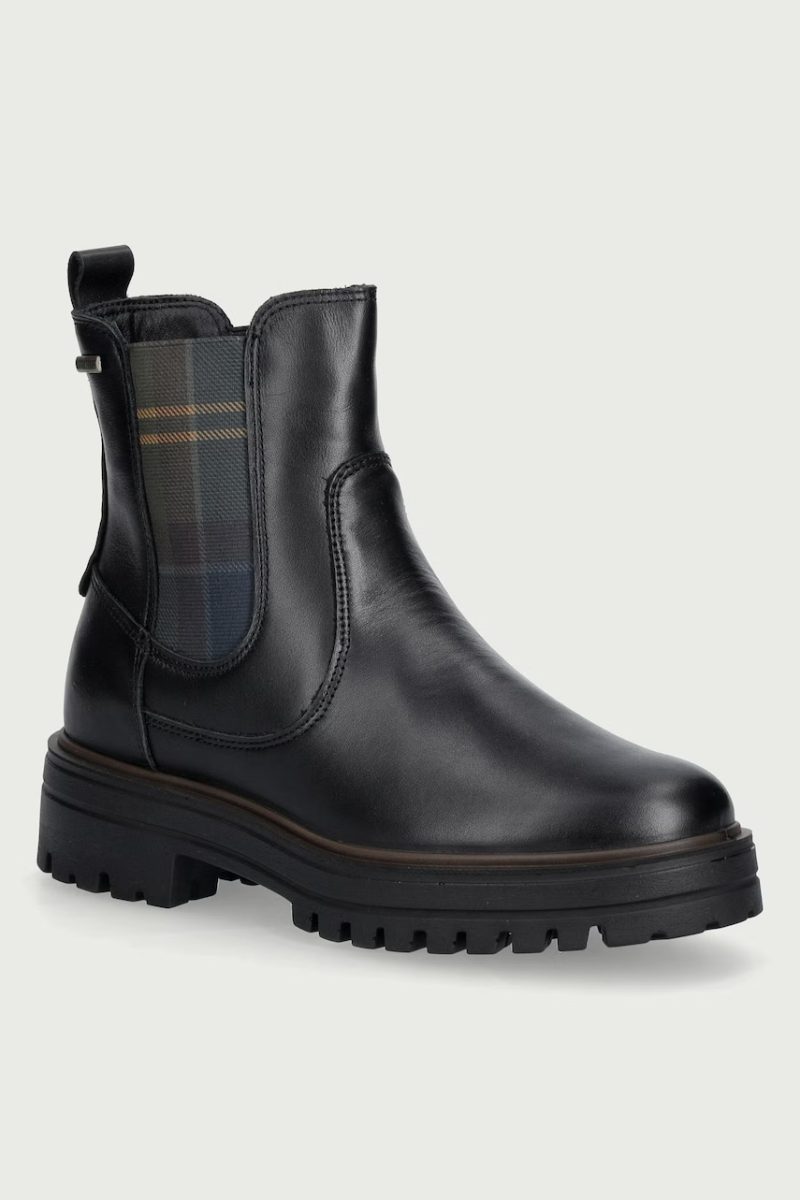 Barbour  ghete scurte pentru femei din piele Amberley