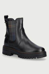 Barbour  ghete scurte pentru femei din piele Amberley