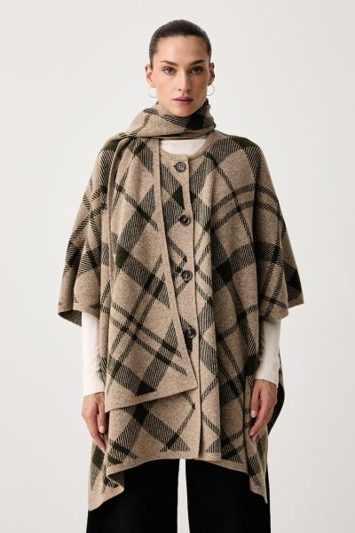 Barbour  poncho pentru femei cu lână Vienna