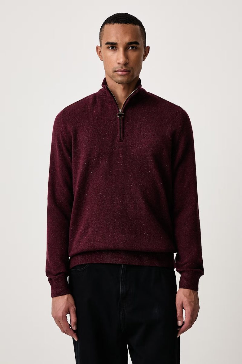 Barbour  pulover pentru bărbați cu lână TISBURY