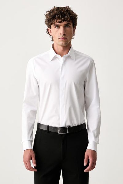 BOSS  cămașă pentru bărbați din bumbac H-HANK-TUX1-B1-C-263