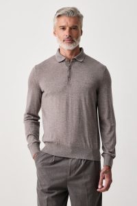 BOSS  pulover pentru bărbați din lână H-Lancione-L