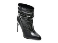 Botine elegante FLAVIA PASSINI negre, 84180, din piele ecologica lacuita