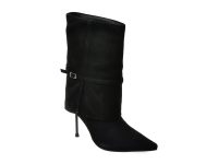 Botine elegante FLAVIA PASSINI negre, AC6504, din piele intoarsa