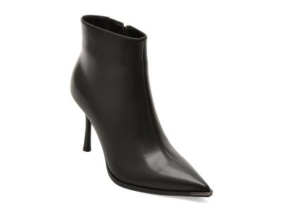 Botine elegante FLAVIA PASSINI negre, ATC417, din piele naturala
