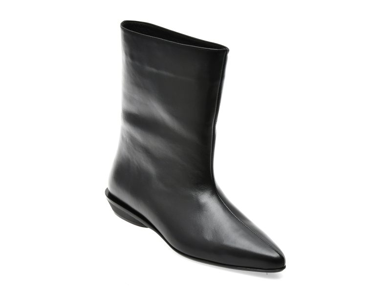 Botine EPICA negre, 4351285, din piele naturala