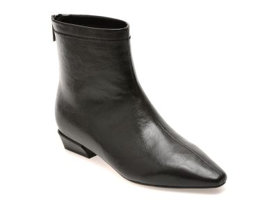Botine FLAVIA PASSINI negre, 263188, din piele naturala