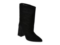 Botine FLAVIA PASSINI negre, AC6467, din piele intoarsa