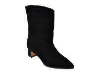 Botine FLAVIA PASSINI negre, AC6576, din piele intoarsa