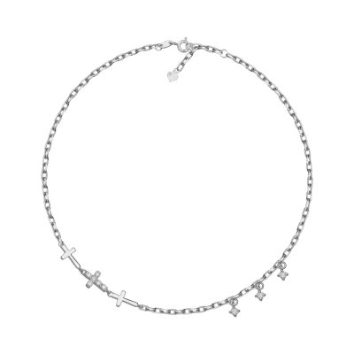 Bratara din aur alb cu diamante de 0.088ct