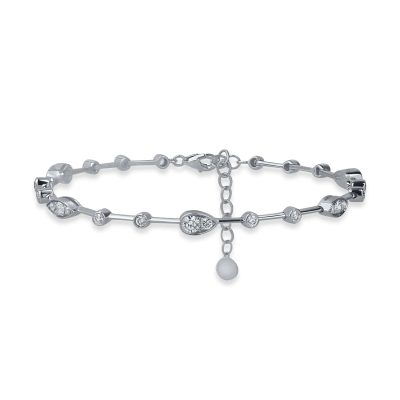 Bratara din aur alb cu diamante de 1.1ct
