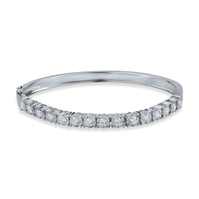 Bratara din aur alb cu diamante de 1.3ct