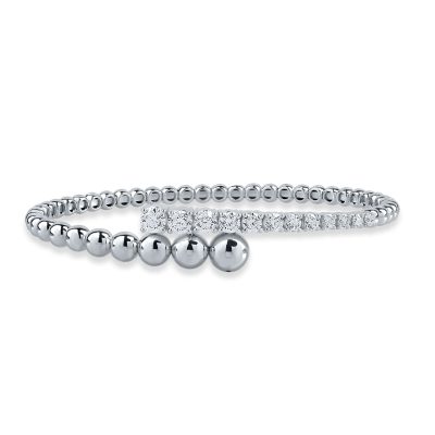 Bratara din aur alb cu diamante de 1.41ct