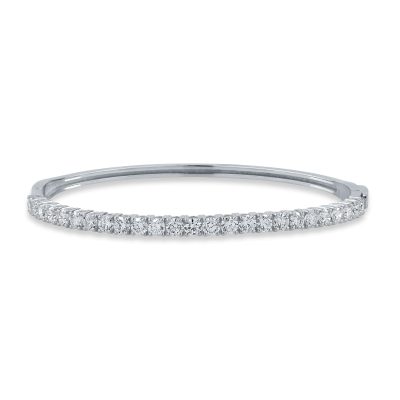 Bratara din aur alb cu diamante de 2.76ct