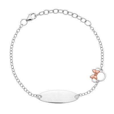Bratara Disney placuta personalizabila și Minnie Mouse - Argint 925