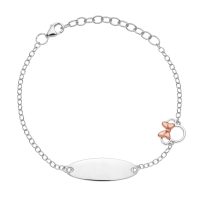 Bratara Disney placuta personalizabila și Minnie Mouse - Argint 925