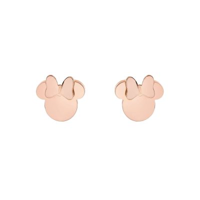 Cercei Disney Minnie Mouse simbol minimalist - Otel Medical Inoxidabil Rose