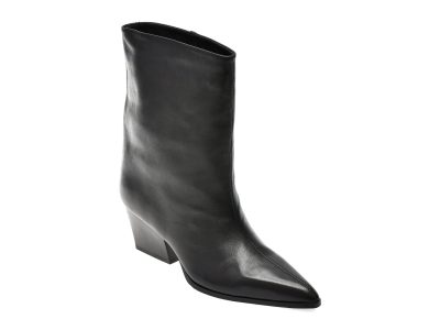 Ciocate EPICA negre, H672, din piele naturala