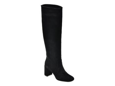 Cizme ALDO negre, SELINE 001, din piele intoarsa