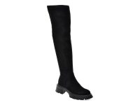 Cizme FLAVIA PASSINI negre, TC356, din material textil si piele naturala