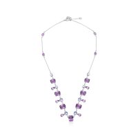 Colier din aur alb cu pietre pretioase si semipretioase de 20.71ct