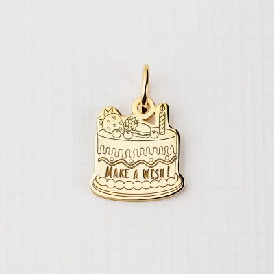 ELM Charm - Tort - Argint 925 placat cu Aur Galben 18K