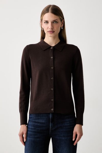 Gant  cardigan pentru femei din lână