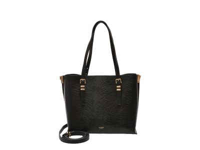 Geanta ALDO neagra, ELEANORAA 001, din piele ecologica