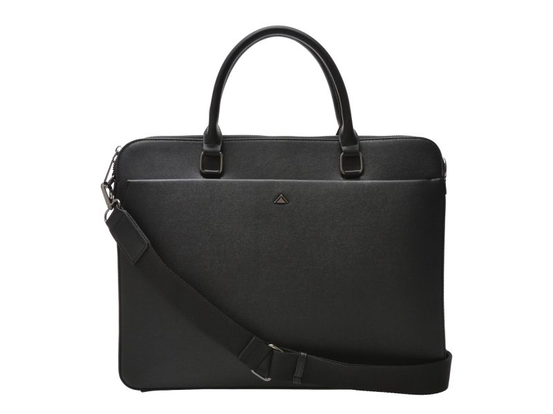 Geanta ALDO neagra, PRYSIUS 009, din piele ecologica