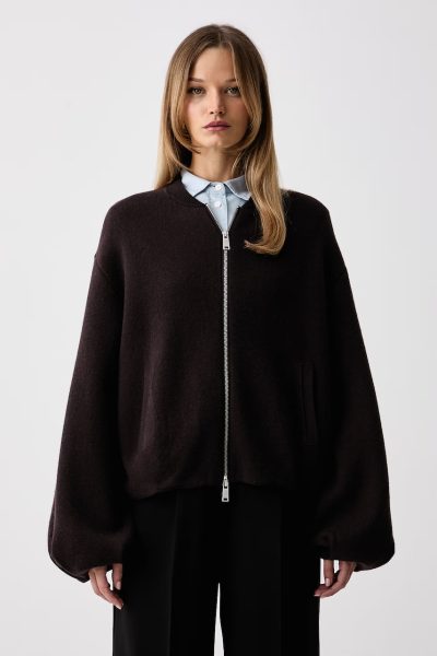 Gestuz  cardigan pentru femei cu amestec de lână GZvictora