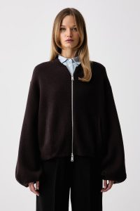 Gestuz  cardigan pentru femei cu amestec de lână GZvictora