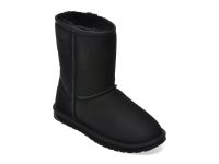 Ghete EMU negre, PLATINUM STINGER, din piele intoarsa