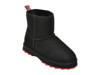 Ghete EMU negre, SHARKY MINI, din piele intoarsa
