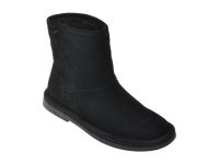 Ghete EPICA negre, T1381, din piele intoarsa