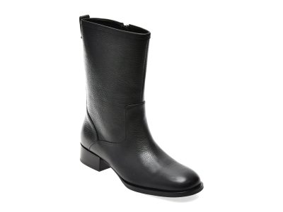 Ghete EPICA PREMIUM negre, 608B, din piele naturala