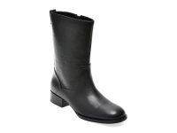 Ghete EPICA PREMIUM negre, 608B, din piele naturala