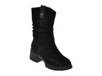 Ghete FLAVIA PASSINI negre, FC90006, din piele intoarsa