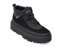 Ghete GRYXX negre, 80061, din piele naturala