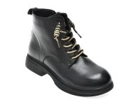 Ghete GRYXX negre, E22278, din piele naturala