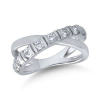 Inel din aur alb cu diamante de 0.708ct