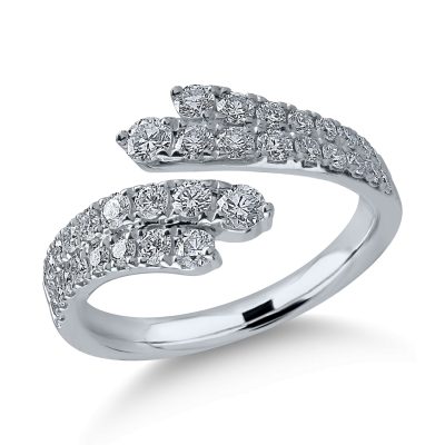 Inel din aur alb cu diamante de 1.03ct