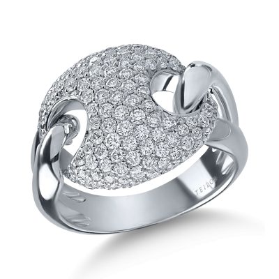 Inel din aur alb cu diamante de 1.44ct