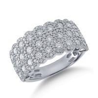 Inel din aur alb cu diamante de 1.65ct