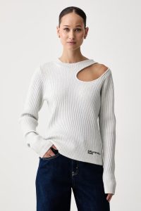 Karl Lagerfeld Jeans  pulover pentru femei cu lână