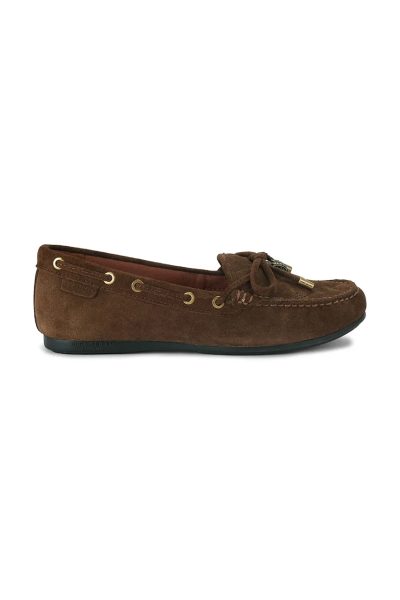 Kurt Geiger London  mocasini pentru femei din piele întoarsă Eagle Moccasin