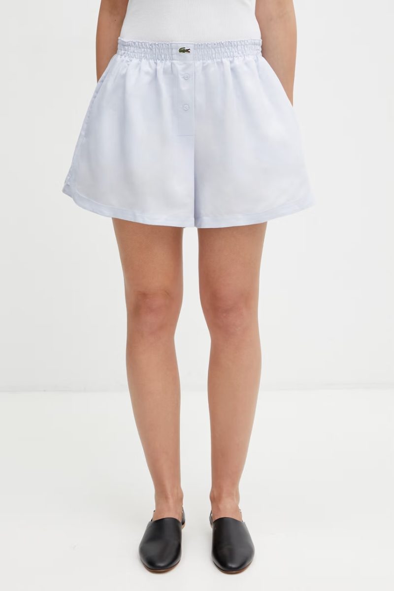 Lacoste  pantaloni scurți pentru femei, cu in