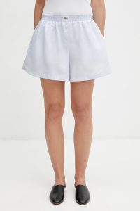 Lacoste  pantaloni scurți pentru femei, cu in