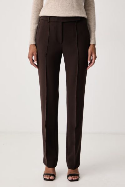 MICHAEL Michael Kors  pantaloni pentru femei cu acetat