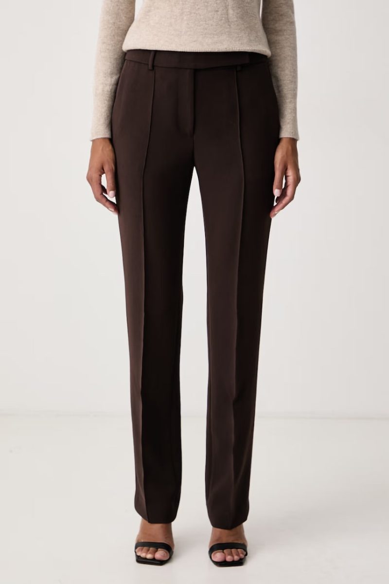 MICHAEL Michael Kors  pantaloni pentru femei cu acetat